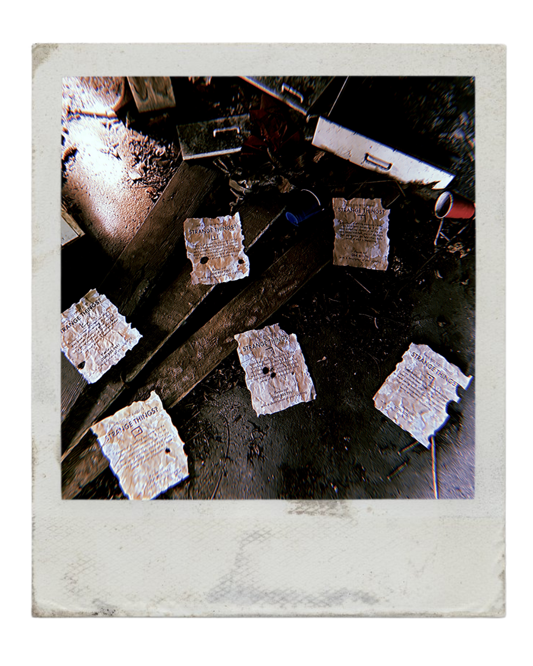 Mothcada_raw_-_Page25_flyers_on_floor_polaroid.png